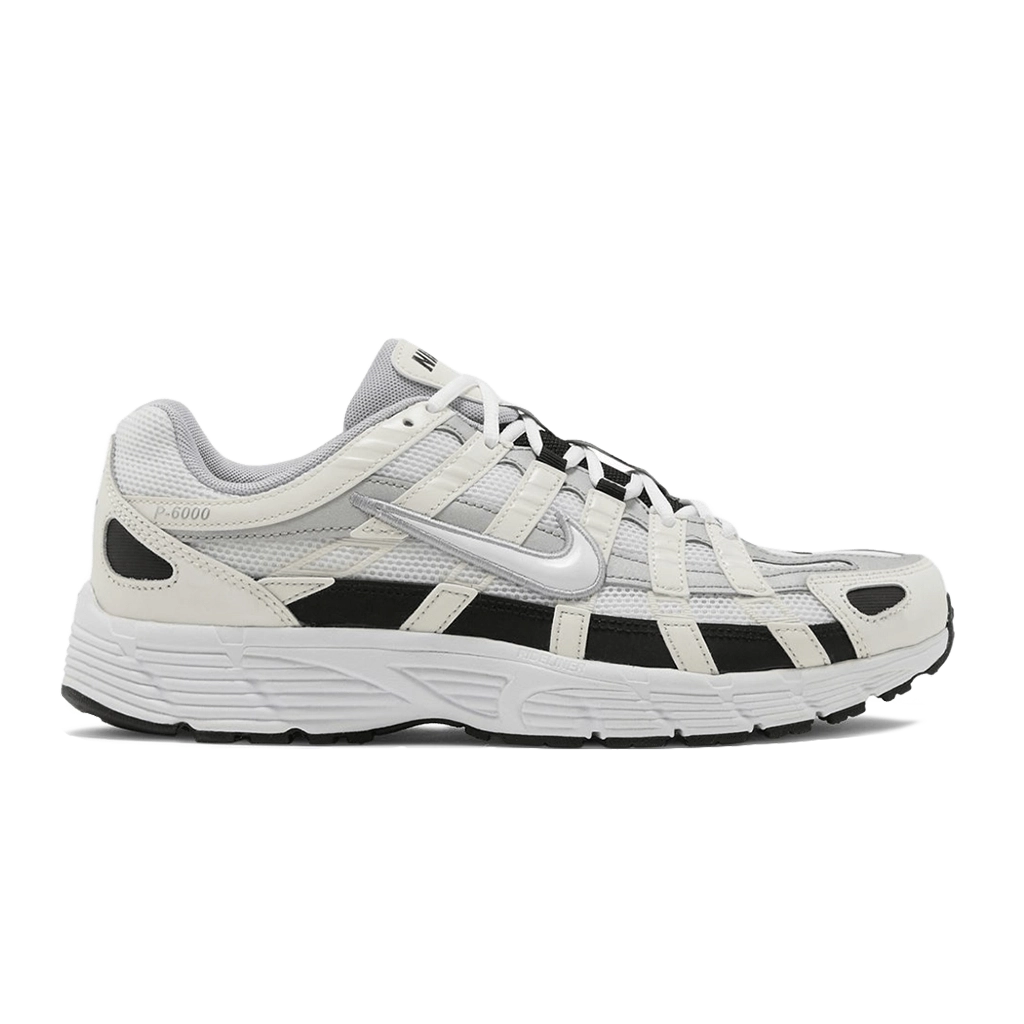 1 Nike P-6000 Sail Wolf Grey Metallic Silver White – תמונה 1