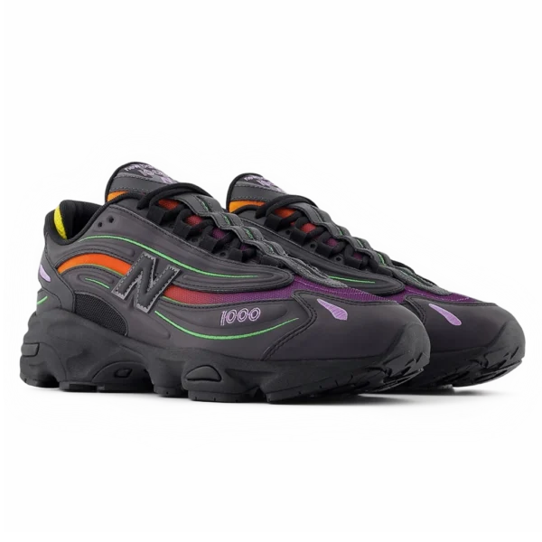 ⁦New Balance 1000 Reflective Black Multi-Color⁩ – תמונה ⁦2⁩