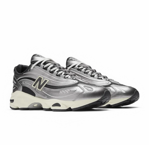 ⁦New Balance 1000 Silver Metallic Black Dawn Glow⁩ – תמונה ⁦2⁩