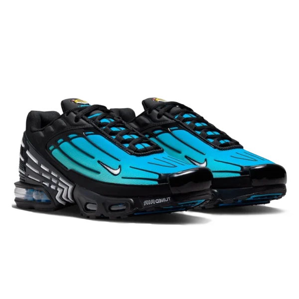 ⁦Nike Air Max Plus 3 Black Laser Blue White⁩ – תמונה ⁦2⁩