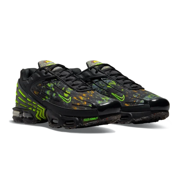 ⁦Nike Air Max Plus 3 "Crater" Black Volt Brigade Blue⁩ – תמונה ⁦2⁩