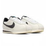 ⁦Nike Cortez Leather Phantom Light Bone Coconut Milk Black⁩ – תמונה ⁦2⁩