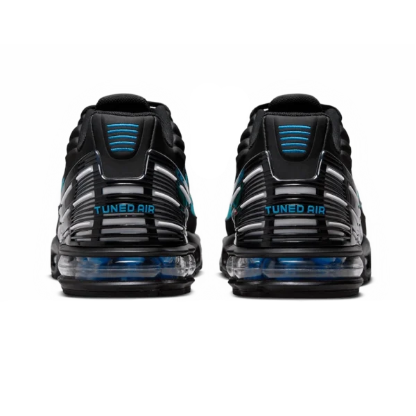 ⁦Nike Air Max Plus 3 Black Laser Blue White⁩ – תמונה ⁦3⁩