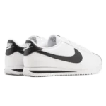 ⁦Nike Cortez Leather White Black⁩ – תמונה ⁦3⁩