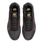 ⁦Nike Air Max Plus 3 “Spirograph” Black Safety Orange Iron Grey⁩ – תמונה ⁦4⁩