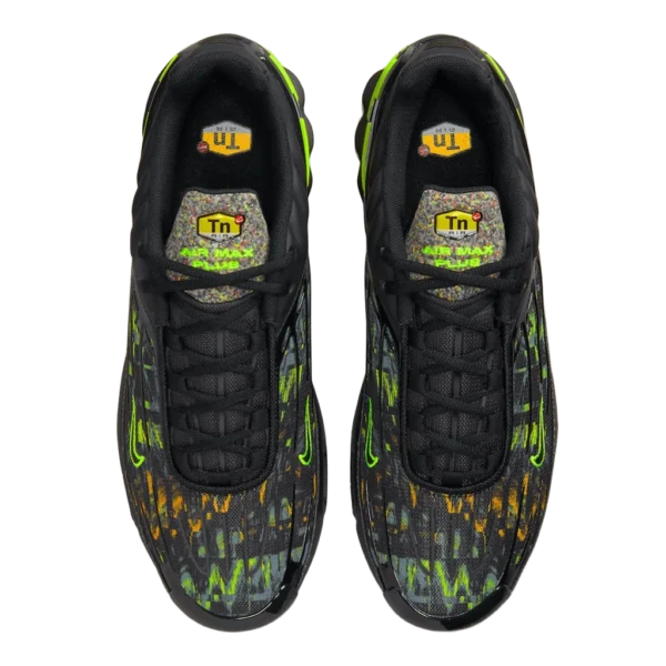 ⁦Nike Air Max Plus 3 "Crater" Black Volt Brigade Blue⁩ – תמונה ⁦4⁩