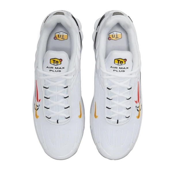 ⁦Nike Air Max Plus 3 "Multi-Swoosh" White Black Neutral Grey⁩ – תמונה ⁦4⁩