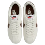 ⁦Nike Cortez Leather Sail Khaki White Cacao Wow⁩ – תמונה ⁦4⁩