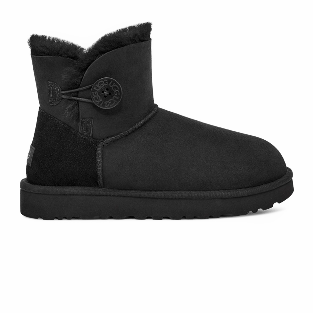 1 UGG Mini Bailey Button II Black – תמונה 1