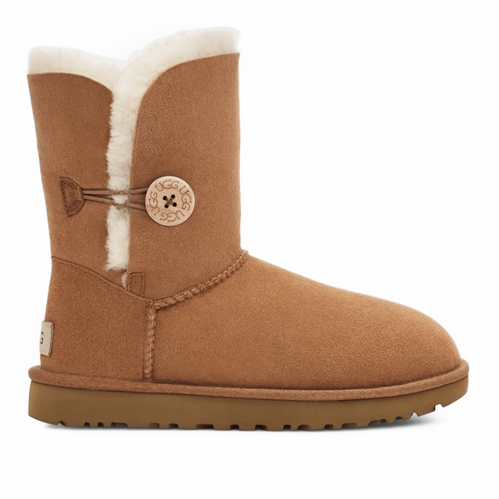 1 UGG Bailey Button II Chestnut – תמונה 1