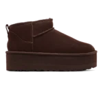 UGG Classic Ultra Mini Platform Boots Burnt Cedar
