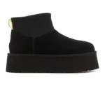 UGG Classic Mini Dipper Boots Black Yellow