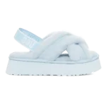 UGG Disco Cross Slides Blue