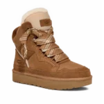 ⁦UGG Highmel Lace-Up Suede Sneakers Chestnut⁩ – תמונה ⁦2⁩