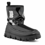 ⁦UGG Classic Brellah Mini Black⁩ – תמונה ⁦2⁩