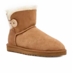 ⁦UGG Mini Bailey Button II Chestnut⁩ – תמונה ⁦2⁩