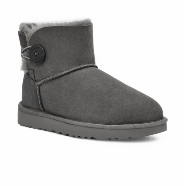 ⁦UGG Mini Bailey Button II Grey⁩ – תמונה ⁦2⁩