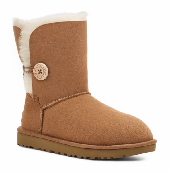 ⁦UGG Bailey Button II Chestnut⁩ – תמונה ⁦2⁩
