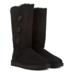 ⁦UGG Bailey Button Triplet II Black⁩ – תמונה ⁦2⁩