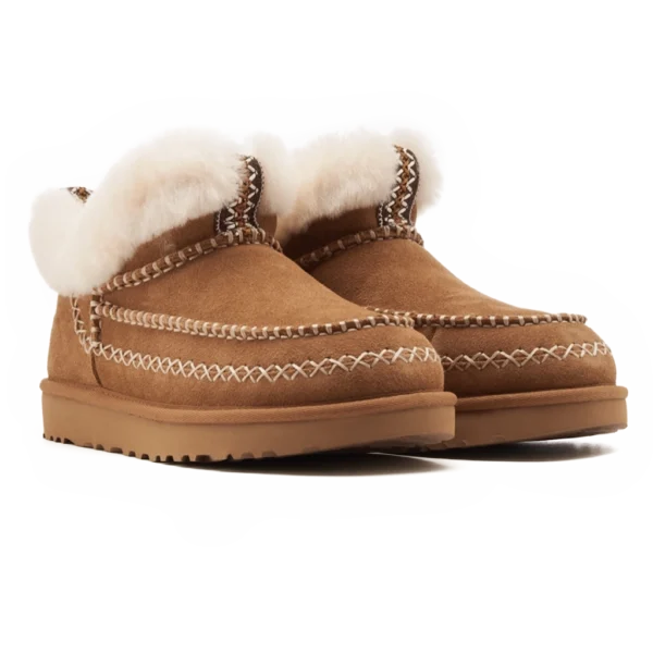 ⁦UGG Classic Ultra Mini Alpine Boots Chestnut⁩ – תמונה ⁦2⁩