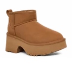 ⁦UGG Classic Ultra Mini New Heights Boots Chestnut⁩ – תמונה ⁦2⁩