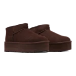 ⁦UGG Classic Ultra Mini Platform Boots Burnt Cedar⁩ – תמונה ⁦2⁩