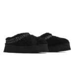 ⁦UGG Tazz Braid Slippers Black⁩ – תמונה ⁦2⁩