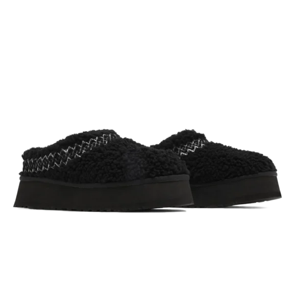 ⁦UGG Tazz Braid Slippers Black⁩ – תמונה ⁦2⁩