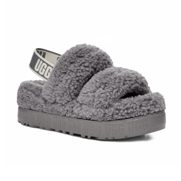 ⁦UGG Oh Fluffita Grey⁩ – תמונה ⁦2⁩