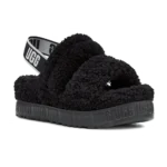 ⁦UGG Oh Fluffita Black⁩ – תמונה ⁦2⁩