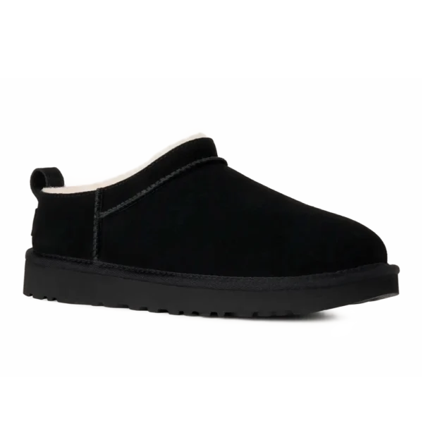 ⁦UGG Classic Micro Black⁩ – תמונה ⁦2⁩