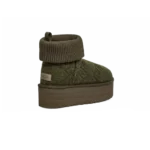 ⁦UGG Classic Mini Platform Felted Boots Forest Night⁩ – תמונה ⁦3⁩