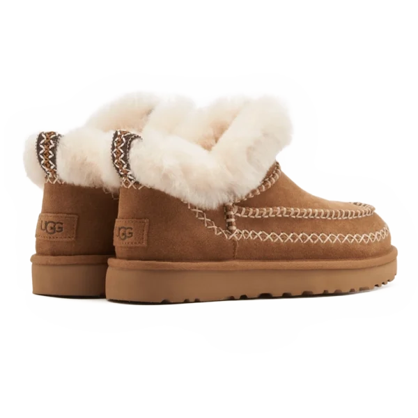 ⁦UGG Classic Ultra Mini Alpine Boots Chestnut⁩ – תמונה ⁦3⁩