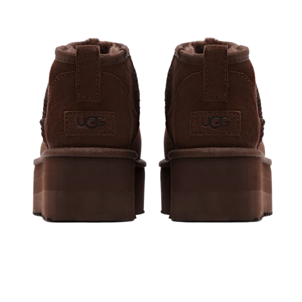 ⁦UGG Classic Ultra Mini Platform Boots Burnt Cedar⁩ – תמונה ⁦3⁩