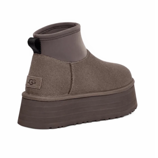 ⁦UGG Classic Mini Dipper Boots Thundercloud⁩ – תמונה ⁦3⁩