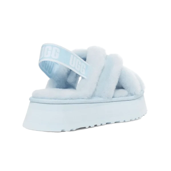 ⁦UGG Disco Cross Slides Blue⁩ – תמונה ⁦3⁩