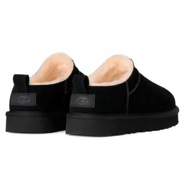 ⁦UGG Classic Micro Black⁩ – תמונה ⁦3⁩