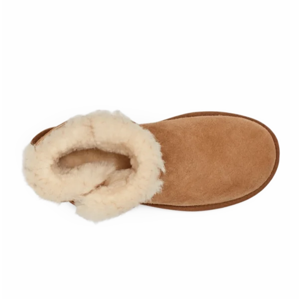 ⁦UGG Mini Bailey Button II Chestnut⁩ – תמונה ⁦4⁩