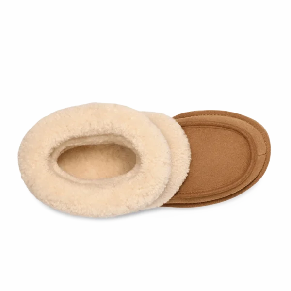 ⁦UGG Classic Ultra Mini Fluff Chestnut⁩ – תמונה ⁦4⁩