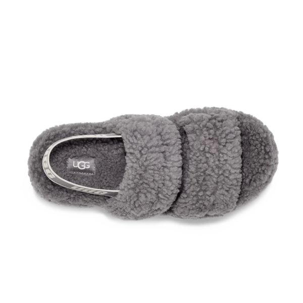 ⁦UGG Oh Fluffita Grey⁩ – תמונה ⁦4⁩