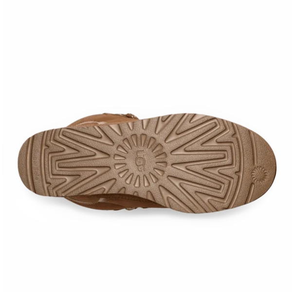 ⁦UGG Highmel Lace-Up Suede Sneakers Chestnut⁩ – תמונה ⁦5⁩