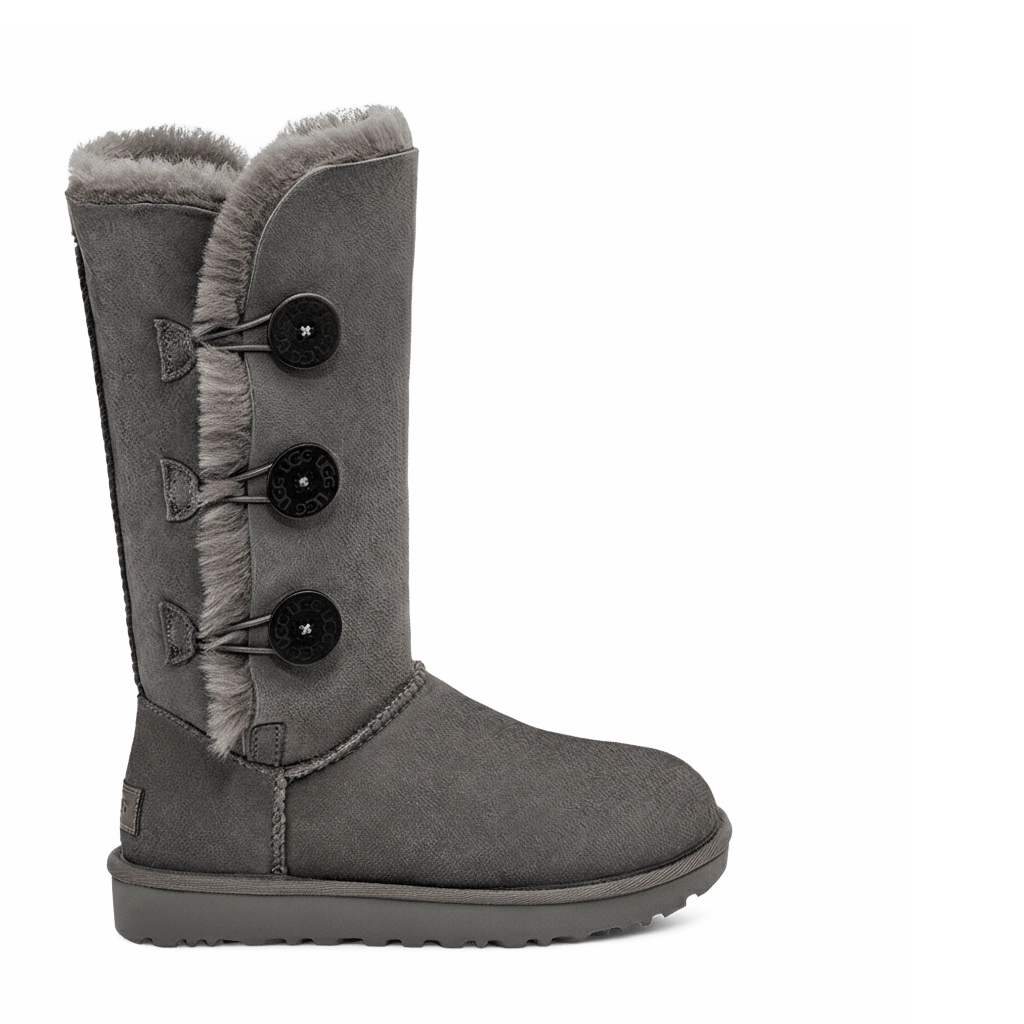 1 UGG Bailey Button Triplet II Grey – תמונה 1