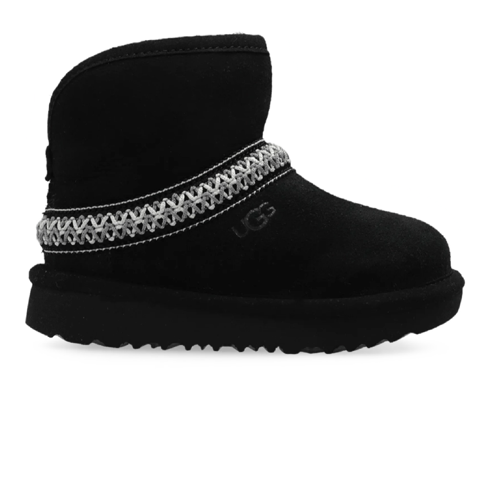 1 UGG Classic Mini Crescent Black – תמונה 1