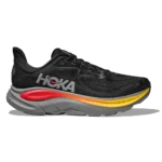HOKA Clifton 10 Black Galactic Grey