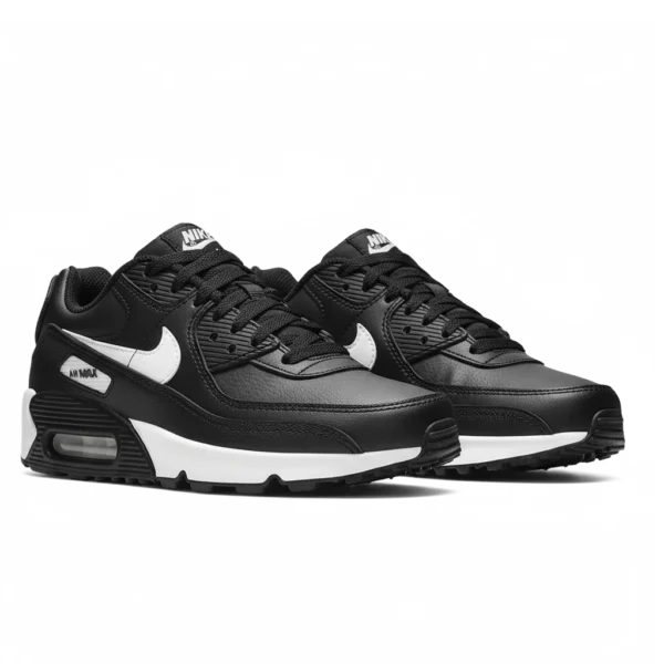 ⁦Air Max 90 Black White⁩ – תמונה ⁦2⁩
