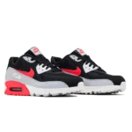 ⁦Air Max 90 Bright Crimson Wolf Grey⁩ – תמונה ⁦2⁩