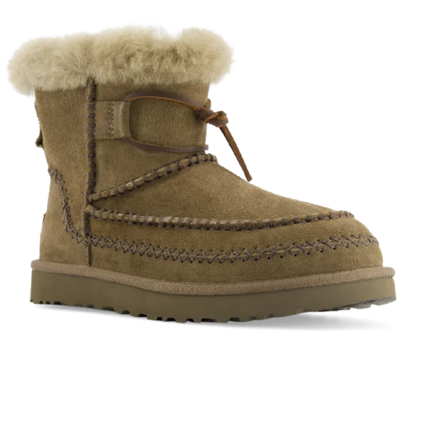 ⁦UGG Classic Mini Alpine Boots Hickory⁩ – תמונה ⁦2⁩