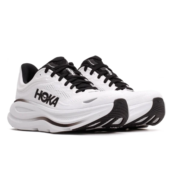 ⁦HOKA Bondi 9 White Black⁩ – תמונה ⁦2⁩