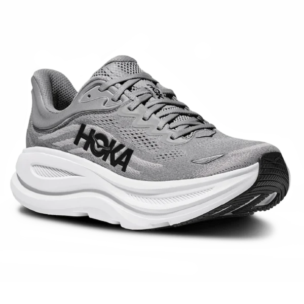 ⁦HOKA Bondi 9 Galactic Grey Stellar Grey⁩ – תמונה ⁦2⁩