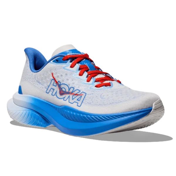 ⁦HOKA Mach 6 White Virtual Blue⁩ – תמונה ⁦2⁩